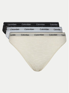 Calvin Klein Underwear Calvin Klein Underwear Set 3 perechi de chiloți brazilieni 000QD5225E Colorat