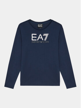 EA7 Emporio Armani EA7 Emporio Armani Blúz 6RBT54 BJ02Z 1554 Sötétkék Regular Fit