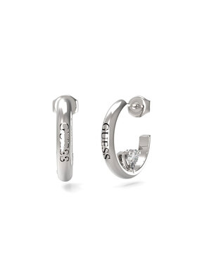 Guess Guess Kolczyki JUBE04659JW Srebrny