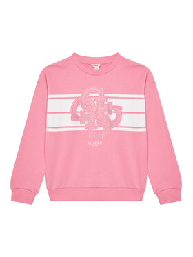 Guess Guess Majica dugih rukava J5YQ01 KA6R4 Ružičasta Regular Fit