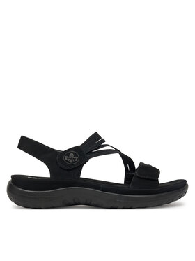 Rieker Rieker Sandalen 64870-02 Schwarz