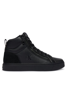 Calvin Klein Calvin Klein Sneakers Classic Cup Mid Laceup Zip Lth YM0YM01428 Nero