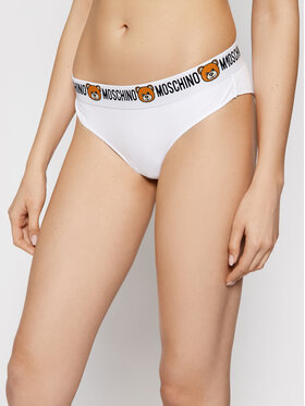 MOSCHINO Underwear & Swim MOSCHINO Underwear & Swim Klasikinės kelnaitės 4711 9003 Balta