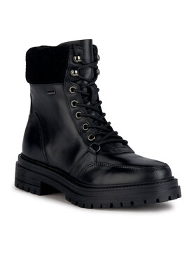 Geox Geox Polokozačky D Iridea B Abx D36D0A 043BH C9999 Černá