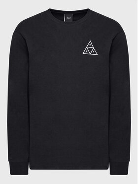 HUF HUF Longsleeve Essentials TS01750 Schwarz Regular Fit