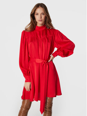 Custommade Custommade Коктейлна рокля Kaya 999374428 Червен Regular Fit