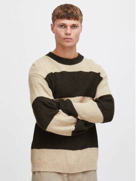 Solid Solid Sweter 21108051 Zielony Regular Fit
