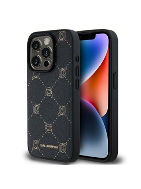 KARL LAGERFELD KARL LAGERFELD Etui na telefon Apple iPhone 15 Pro Czarny