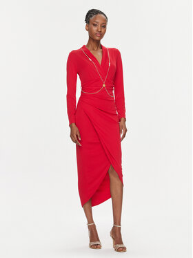 Rinascimento Rinascimento Cocktailkleid CFC0019322002 Rot Regular Fit