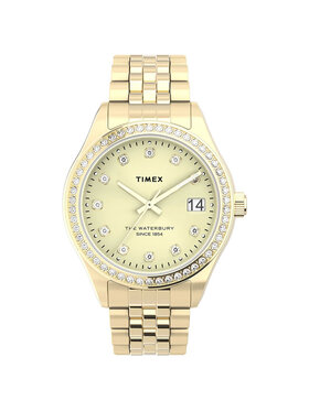 Timex Timex Zegarek TW2U53800 Złoty