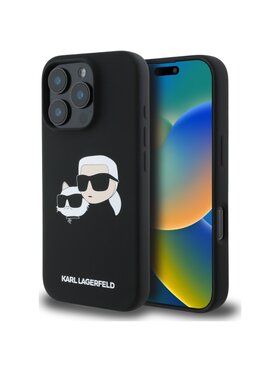 KARL LAGERFELD KARL LAGERFELD Etui na telefon Apple iPhone 16 Pro Max Czarny