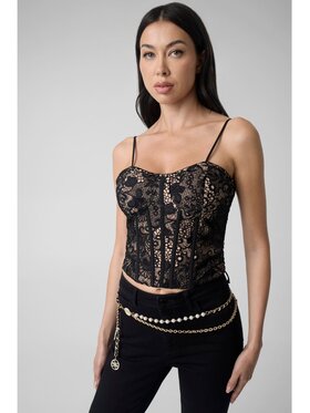 Guess Guess Top 185430 Czarny Classic Fit
