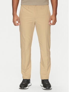 BOSS BOSS Spodnie materiałowe T_Commuter 50534303 Beżowy Slim Fit