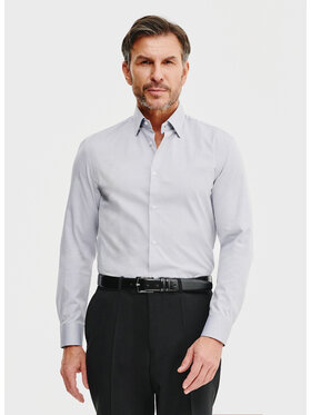 Pako Lorente Pako Lorente Koszula P25SF-1X-006 Szary Slim Fit