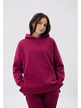 Volcano Volcano Bluza B-LOVE Czerwony Comfort Fit