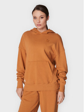 Puma Puma Суитшърт Infuse 535643 Кафяв Oversize