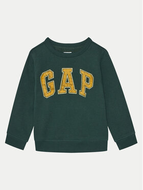 Gap Gap Світшот 531000-07 Зелений Regular Fit