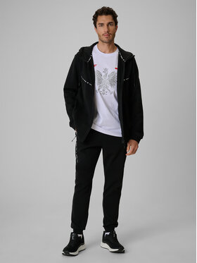 4F 4F Joggery STREFA KIBICA Czarny Regular Fit