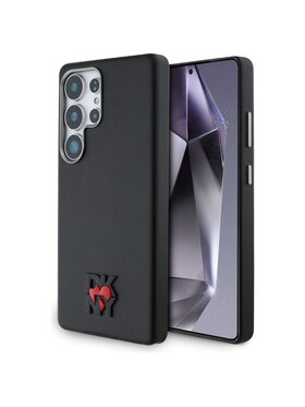 DKNY DKNY Etui na telefon Leather Heart of NY Czarny