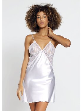 DKaren Lingerie DKaren Lingerie Halka Adelaide Biały Classic Fit