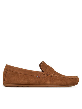 Tommy Hilfiger Tommy Hilfiger Mokasinai Casual Hilfiger Suede Driver FM0FM04998 Ruda