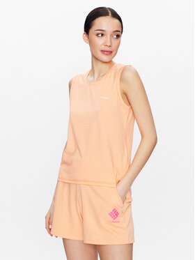 Columbia Columbia Top Sun Trek™ 1931732 Pomarańczowy Regular Fit