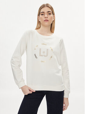 Liu Jo Liu Jo Felpa TA4225 FS090 Écru Regular Fit