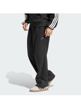 adidas adidas Spodnie materiałowe 164814 Czarny Loose Fit