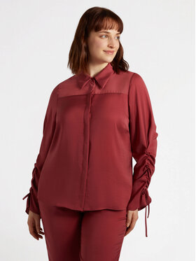 Fiorella Rubino Fiorella Rubino Koszula 5048T001275N029 Bordowy Regular Fit