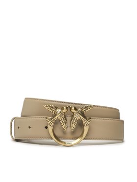Pinko Pinko Moteriškas Diržas Love Berry H3 Belt PE 23 PLT01 100125 A0F1 Smėlio