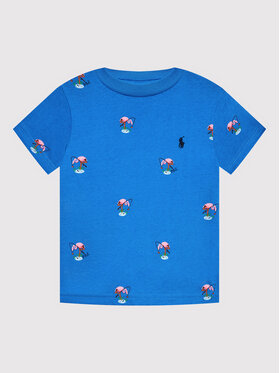 Polo Ralph Lauren Polo Ralph Lauren T-Shirt 322861438003 Niebieski Regular Fit