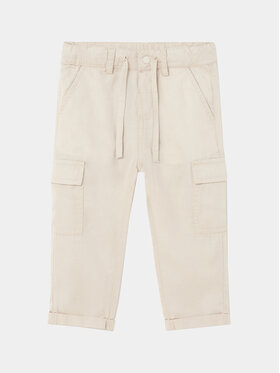 Mayoral Mayoral Pantaloni din material 1551 Bej Slim Fit