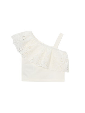 Mayoral Mayoral Felső 3022 Ekru Cropped Fit