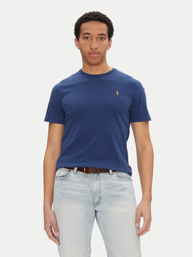 Polo Ralph Lauren Polo Ralph Lauren T-Shirt 710740727092 Tmavomodrá Custom Slim Fit