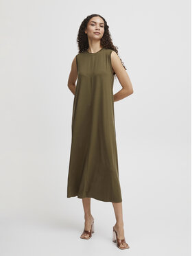 b.young b.young Ljetna haljina 20813284 Kaki Loose Fit
