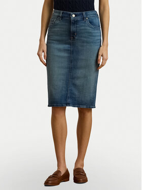 LAUREN RALPH LAUREN LAUREN RALPH LAUREN Farmer szoknya 200817846001 Sötétkék Straight Fit