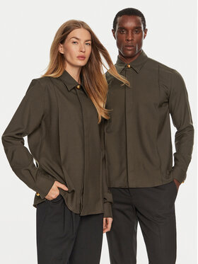 AMI PARIS AMI PARIS Сорочка USH012WV0026 Коричневий Regular Fit