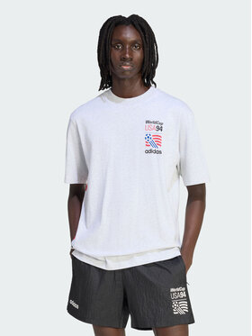 adidas adidas Koszulka techniczna 165582 Szary Regular Fit