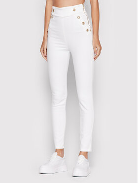 Guess Guess Jeans W2GA71 D4DN1 Bianco Skinny Fit