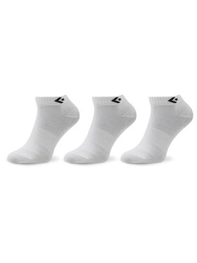 Converse Converse Set di 3 paia di calzini lunghi da donna E746W-3009 Bianco