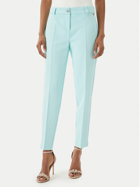 Maryley Maryley Штани з тканини 26EB52Z/43AC Бірюзовий Regular Fit