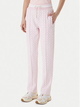 Guess Guess Teplákové nohavice V5YB20 KB212 Ružová Regular Fit