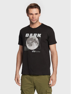 Alpha Industries Alpha Industries T-Shirt Dark Side 108510 Černá Regular Fit