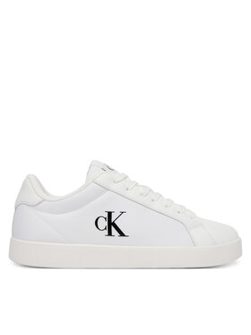Calvin Klein Calvin Klein Sneakersy 3 Cupsole Laceup Pu Mg YW0YW01781 Bílá