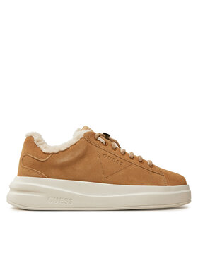 Guess Guess Сникърси Elbina FLFELB SUE12 Кафяв
