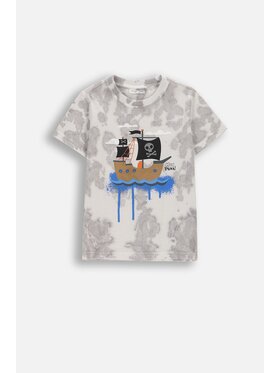 Coccodrillo Coccodrillo T-Shirt WC6143202RBK-019 Šedá Regular Fit