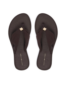 Tommy Hilfiger Tommy Hilfiger Джапанки Th Scandi Soft Summer Sandal FW0FW09421 Кафяв