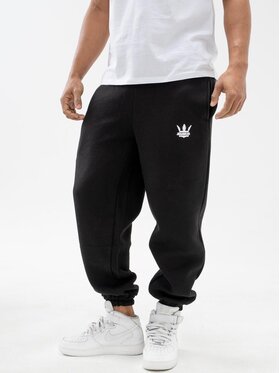 Jigga Wear Jigga Wear Spodnie dresowe 109549 Czarny Regular Fit