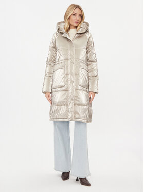Rinascimento Rinascimento Daunenjacke CFC0113544003 Beige Slim Fit