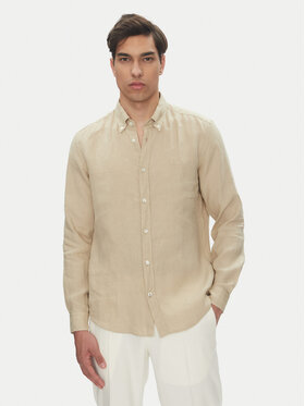 BOSS BOSS Риза H-Roan-Bd-E-C1 50520283 Бежов Slim Fit